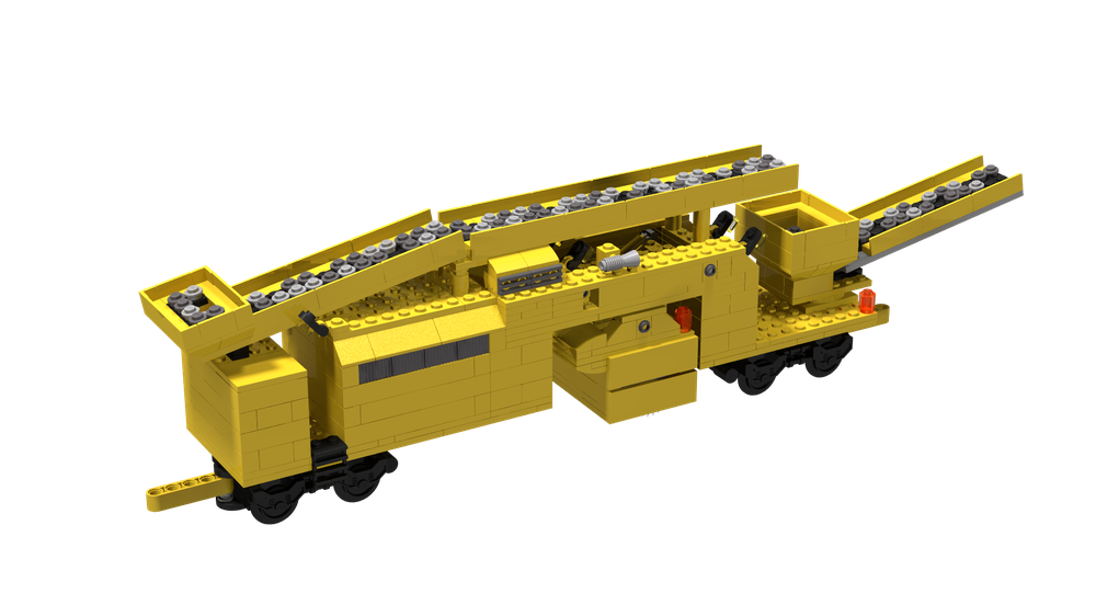 Lego Bettungsreinigungsmachine Kehrwagen