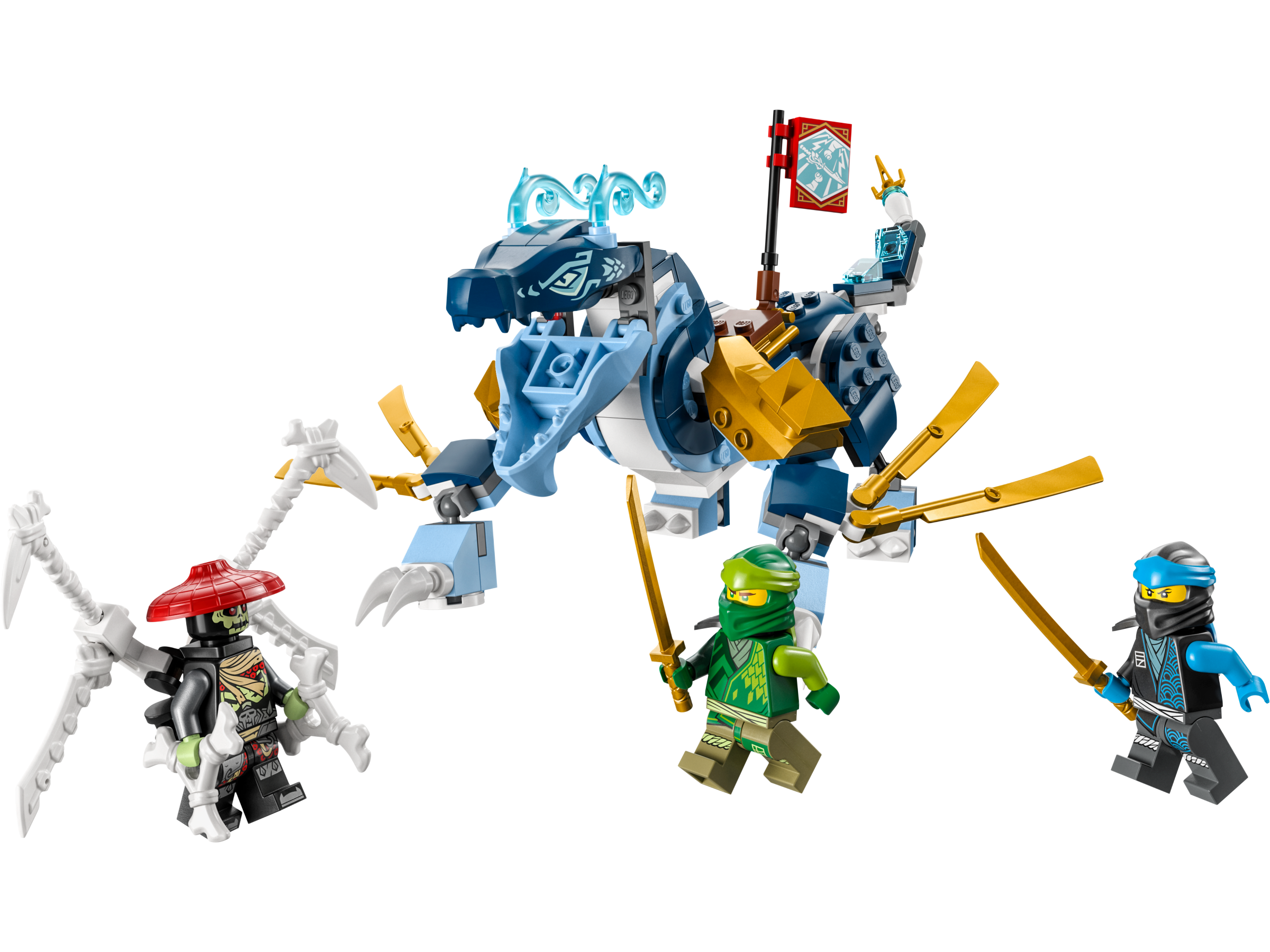 Lego Nya's Water Dragon EVO