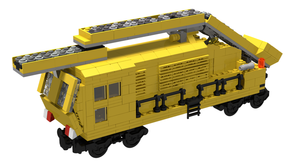 Lego Bettungsreinigungsmachine Antriebswagen 1