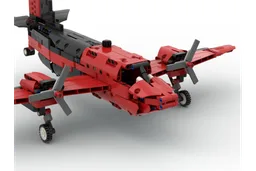 Red Cargo Plane