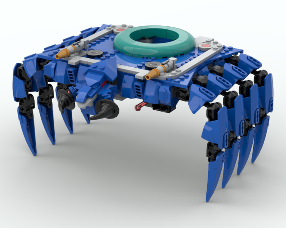 Lego Marvel Spider-Man Crab Slayer Droid (Center of Tri-Spider Slayer)