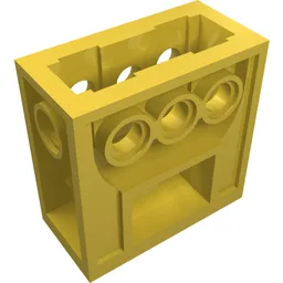 Technic Gearbox 2 x 4 x 3 1/3 / Yellow