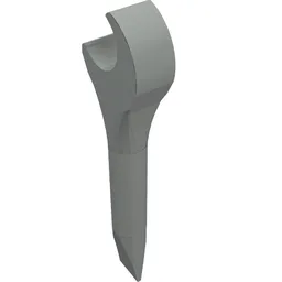 Tool Screwdriver and Spanner / Wrench / Light Gray