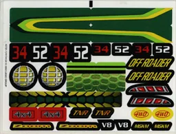 Sticker Sheet for Set 4589-1