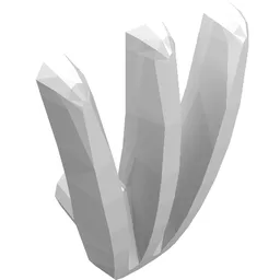 Weapon Bladed Claw Spread / White