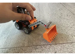 Backhoe With Auger