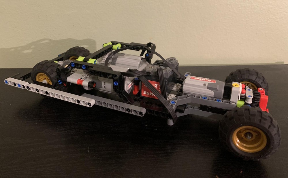 Lego Fast Technic RC Car V5 (Dual XL Motors)