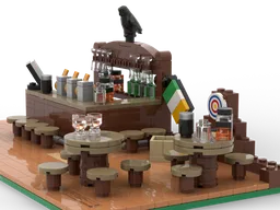 Modular Irish pub