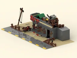 The Last Stop - Post Apocolypse Diorama