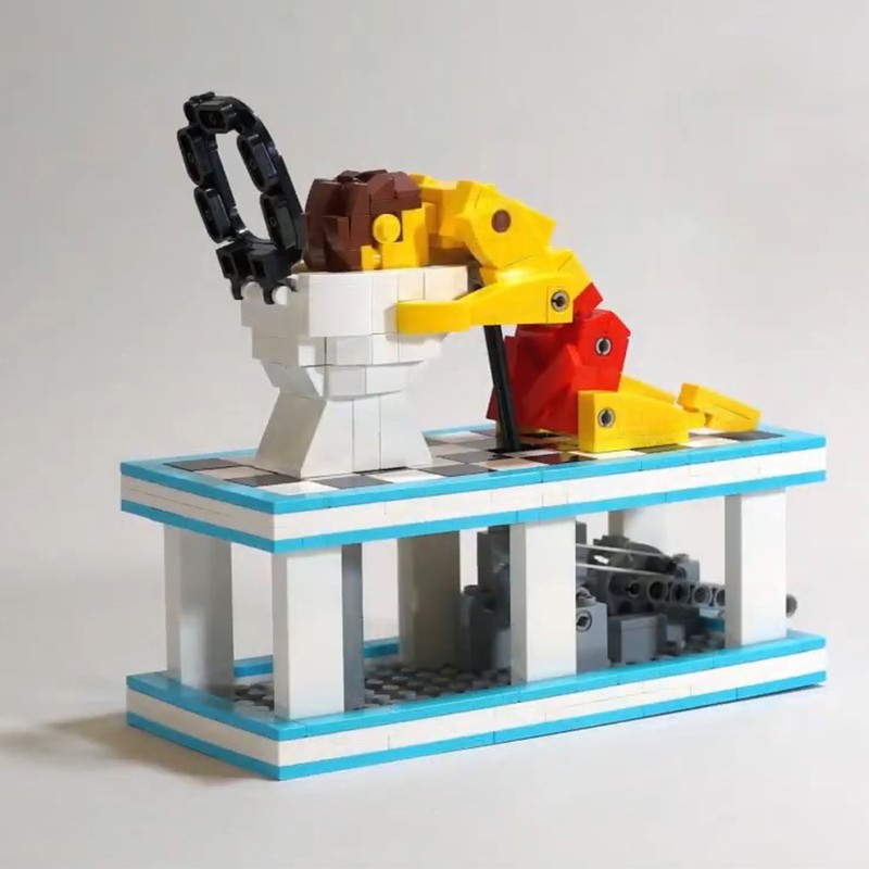 Lego Hangover, a LEGO Automaton