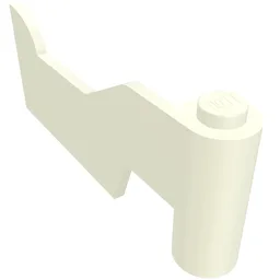 Fabuland, Door 1 x 6 x 2 Right / White