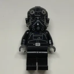 TIE Pilot, Plain Legs, Printed Light Nougat Head (Rebels)