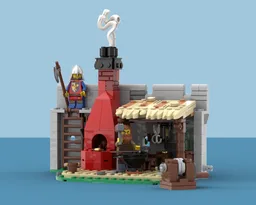 6041 Blacksmith Shop Remake