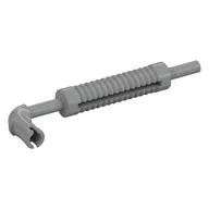 Exhaust Pipe with Technic Pin - Flat End, Rounded Hole