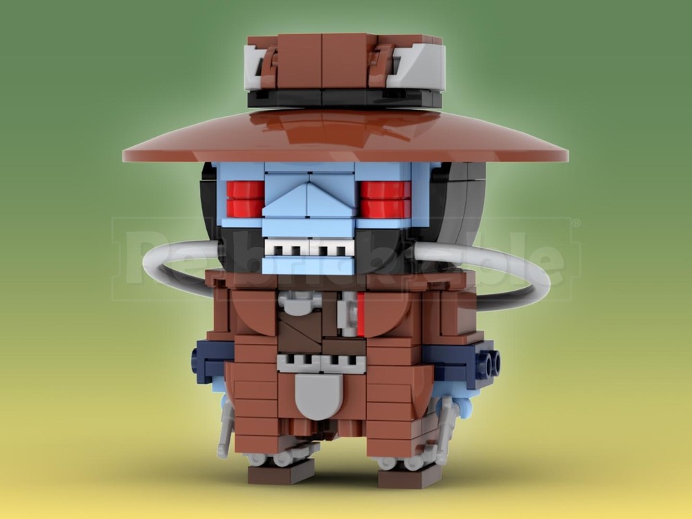 Lego Cad Bane Brickheadz LEGO MOC - The Book of Boba