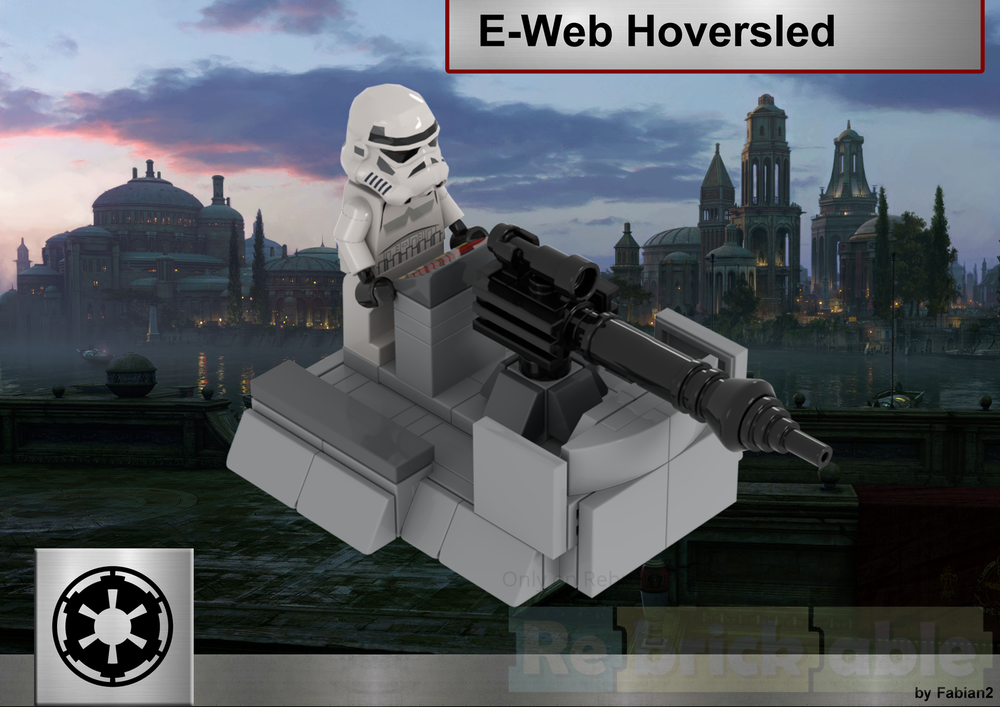 Lego E-Web Hoversled