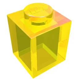 Brick 1 x 1 / Trans-Yellow