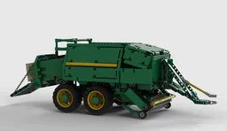John Deere 1424 bale press