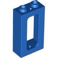 Lego Window 1 x 2 x 3 Train / Blue
