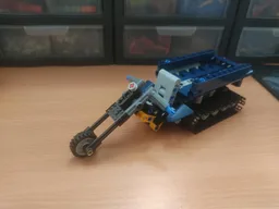 Half-Track Motorcycle