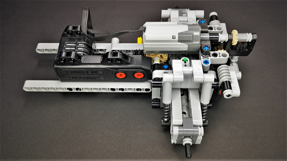 Lego Technic height-adjustable rear suspension [MOC] Tylne zawieszenie z regulacją wysokości Lego Technic [MOC] (bardzo mocny napęd)