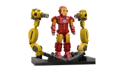 Miniland Dioramas - 6 Iron Man MkIII Suit Up!
