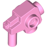 Lego Weapon Gun / Blaster with Studs on Side / Bright Pink
