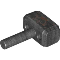 Tool Hammer / Sledgehammer with Copper Boar Print [Both Sides] / Pearl Titanium