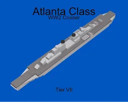 1:560 Scale US AA Cruisers