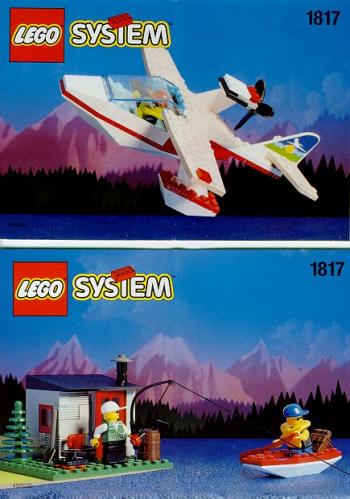 Lego Sea Plane with Hut and Boat