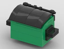 Green Dumpster