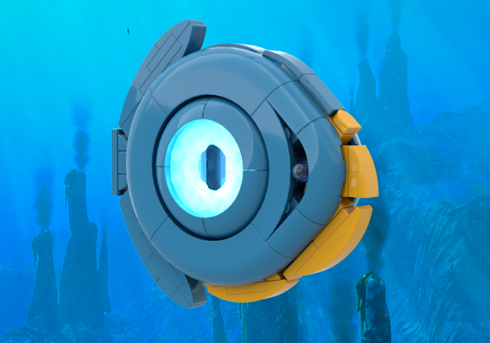 Lego Titan Holefish: Subnautica Below Zero