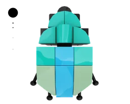 17 Scarab beetle