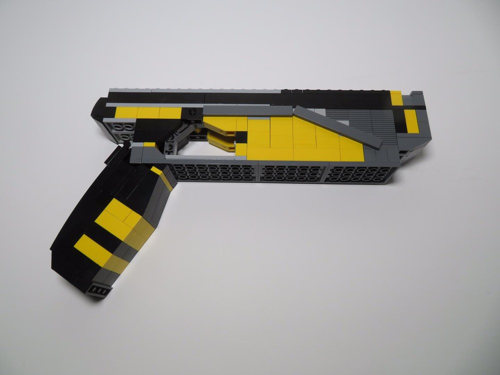 Lego Westar-35 style Blaster — Shoots Spring-loaded shooters!