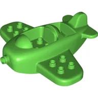Duplo Airplane 12 x 10 x 4 / Bright Green