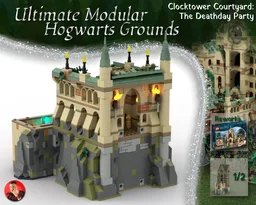 HP Modular - Clocktower Courtyard: The Deathday Party