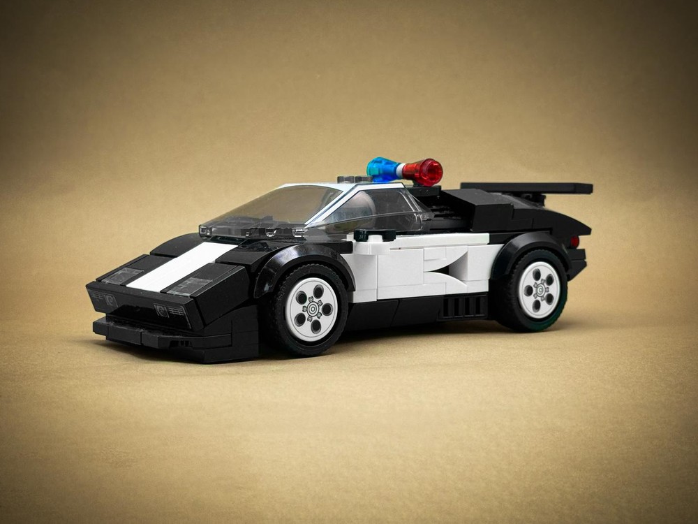 Lego Raging Bull Countach Police