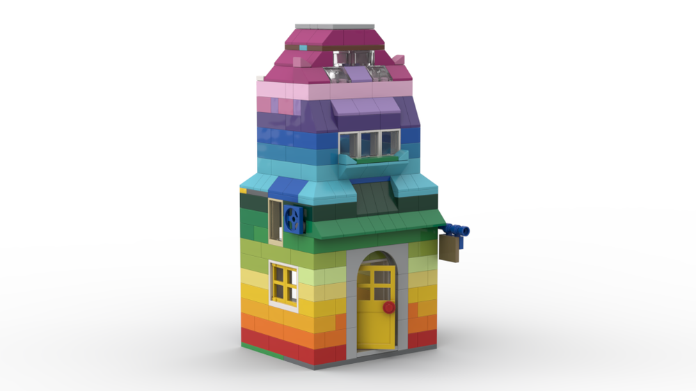 Lego 10698 Rainbow doll house ver2
