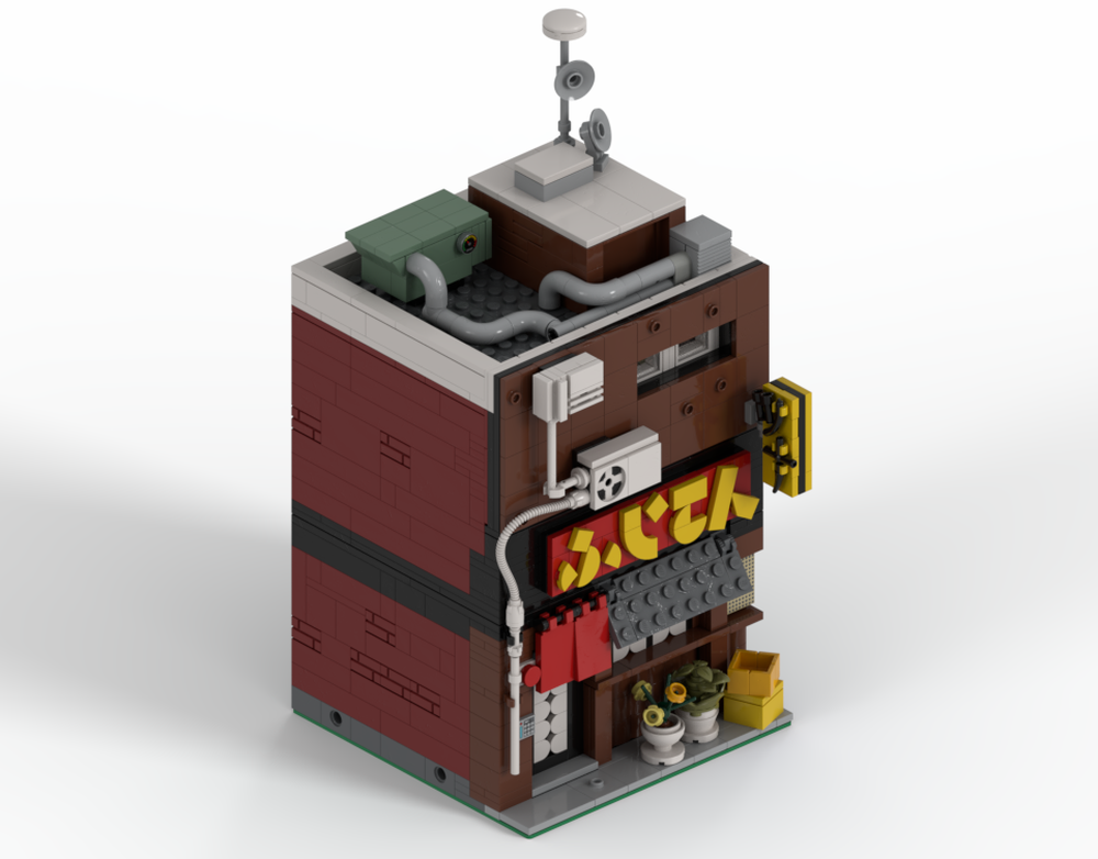 Lego Japanese Alley Bar