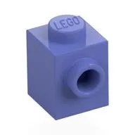 Brick Special 1 x 1 with Stud on 1 Side / Blue Violet