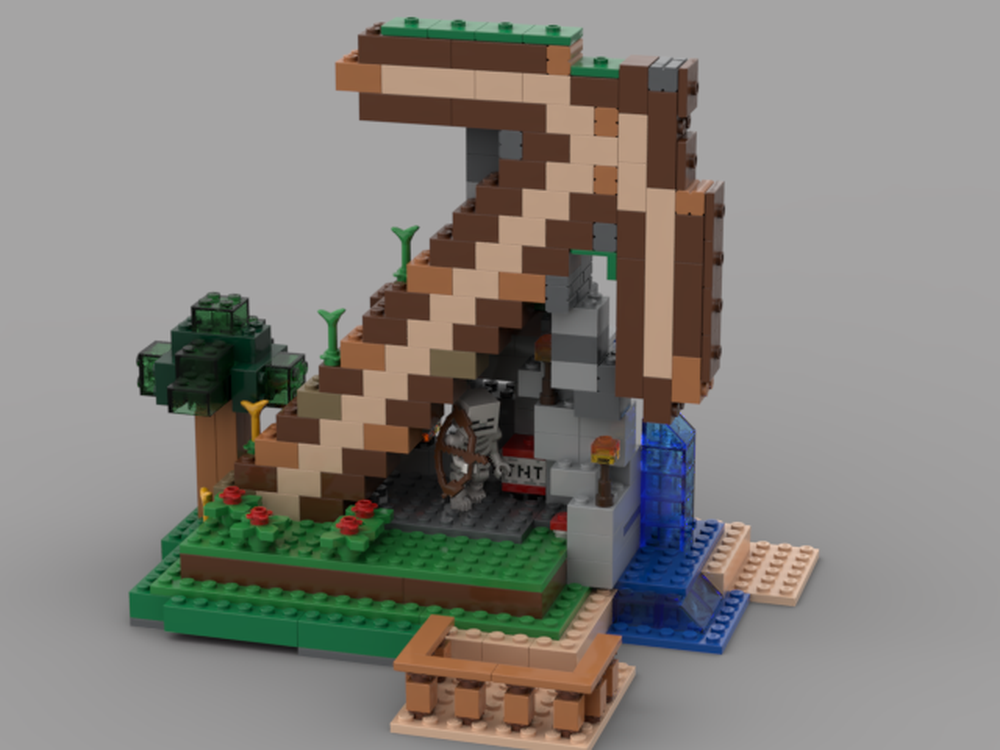 Lego Idea Peak Mountain