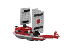 7292 Asian Sailboat