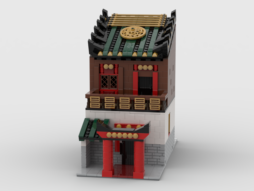 Lego Modular Chinese House