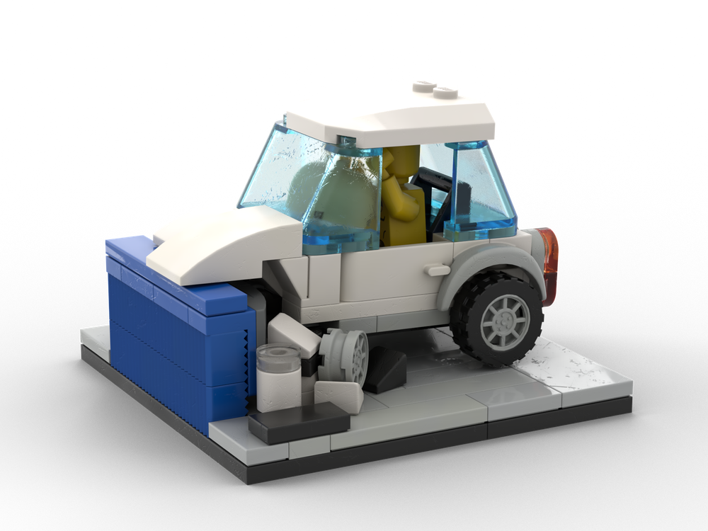 Lego Display Demolition Dummy