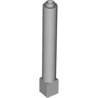Support Round 1 x 1 x 6 Solid Pillar / Light Bluish Gray