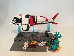 Swimming Koi Fish Base