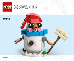 Snowman polybag