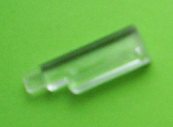 Lego Garage Door Counterweight - Old without Hinge Pin / Trans-Clear
