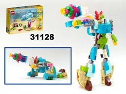 Transformer Galvatron Tank from LEGO Creator 31128: Dolphin and turtle