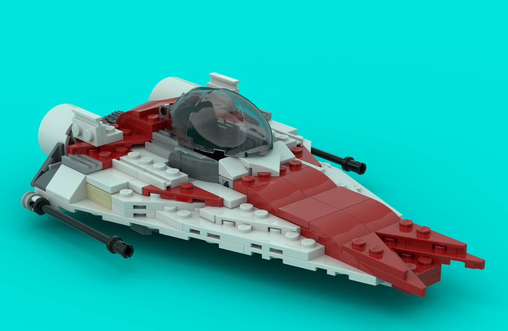 Lego A-Wing 75388 Alternate Build